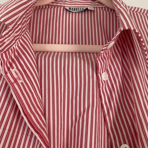 MARELLA SLEEVELESS TOP. SZ XL MADE IN FRANCE . - Picture 4 of 12